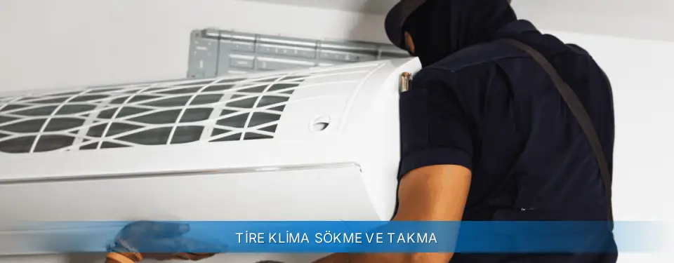 Tire İlçemi Carrier Klima Sökme ve Takma